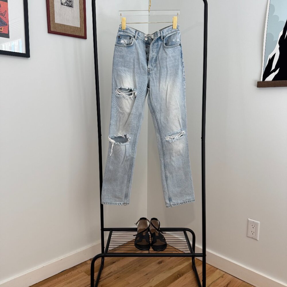 Reformation Cynthia High Rise Relaxed Jeans - Size 26 (Like New)
